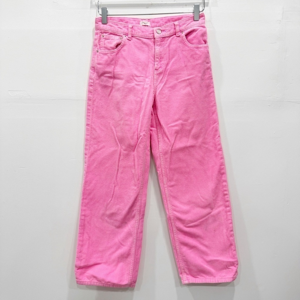 Pacsun Kids Bubble Gum Pink Corduroy Pants Size 12 Cotton
